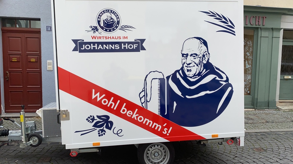 Benediktiner-Bierwagen Bild 1