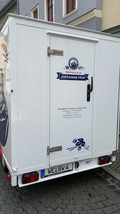 Benediktiner-Bierwagen Bild 2